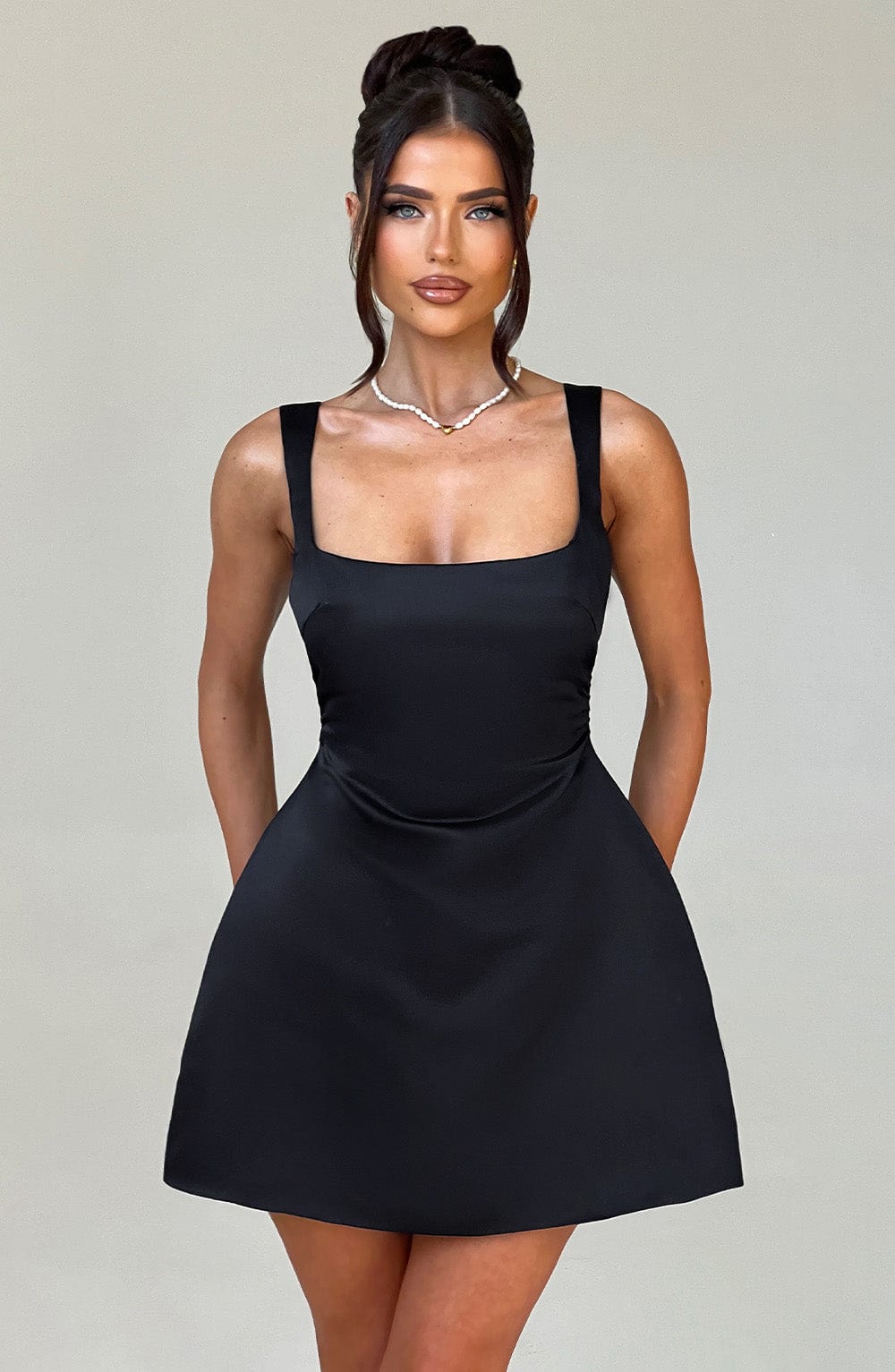SOFIE MINI DRESS - BLACK