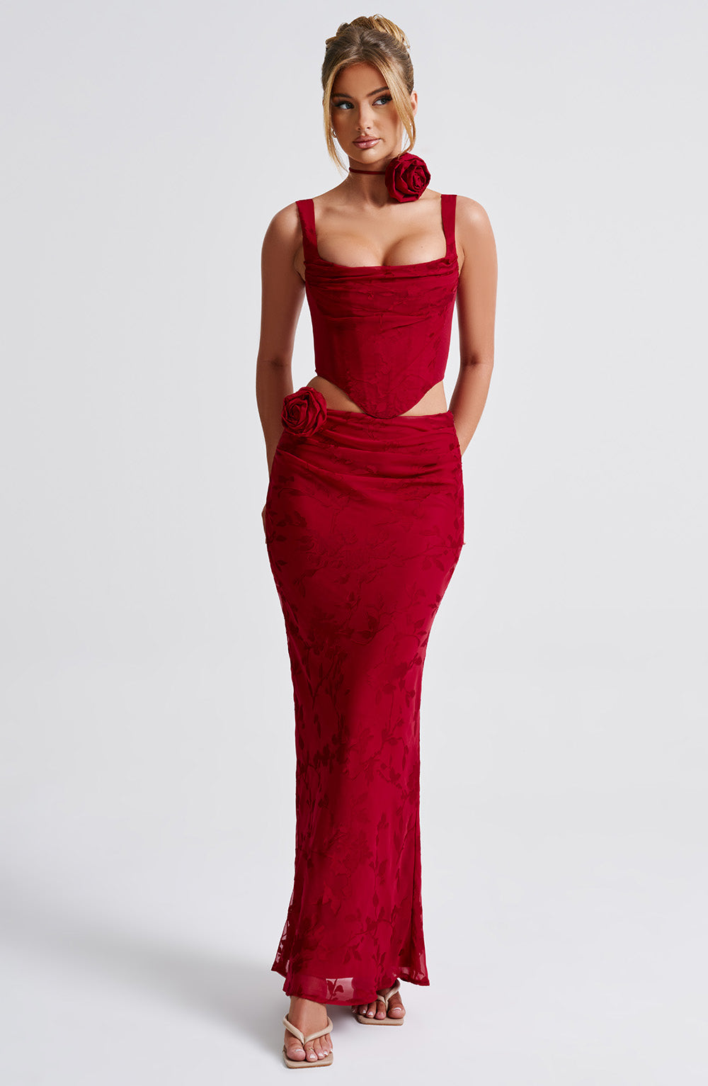 ELIZABETH CORSET - RED