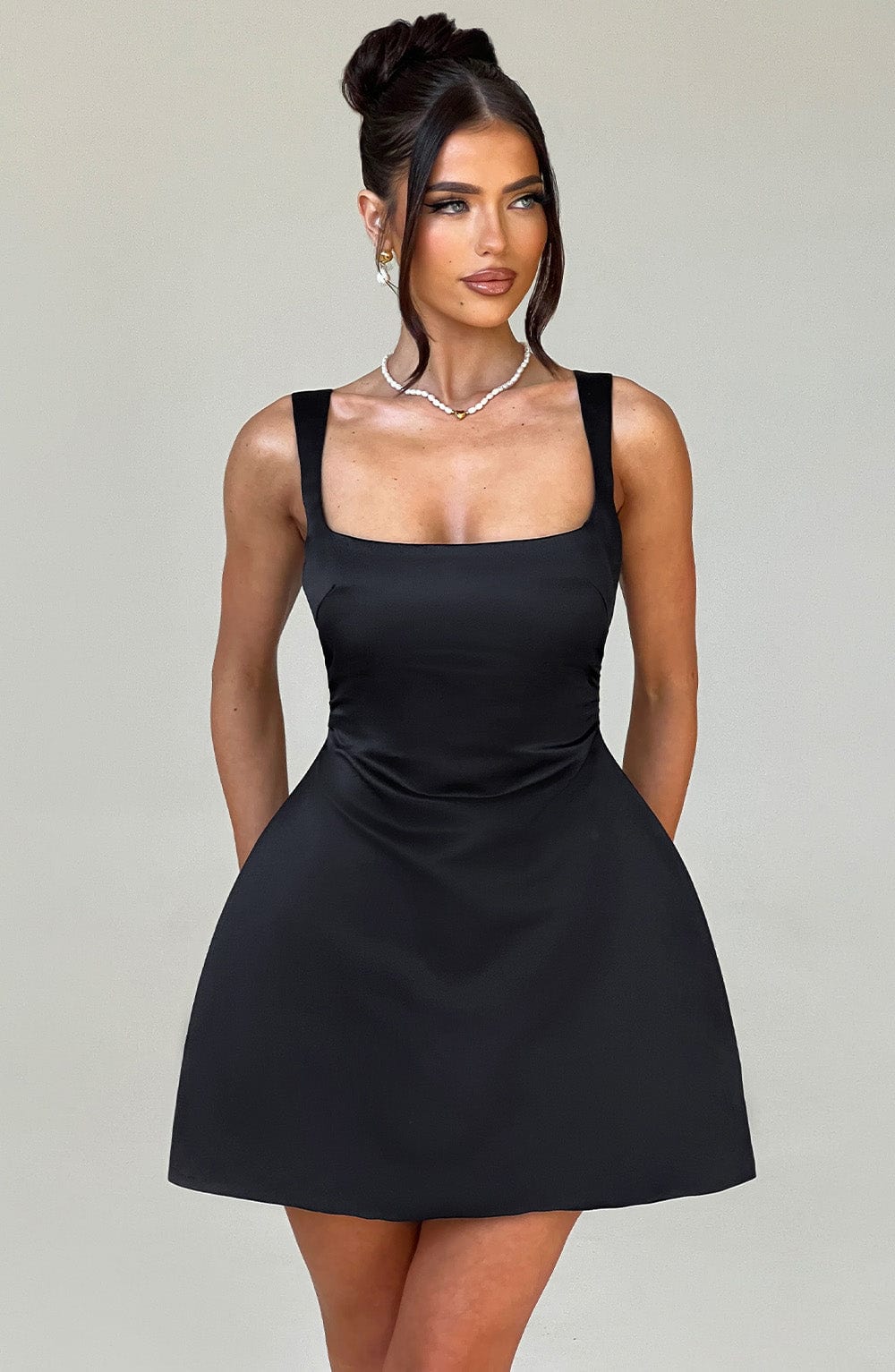 SOFIE MINI DRESS - BLACK