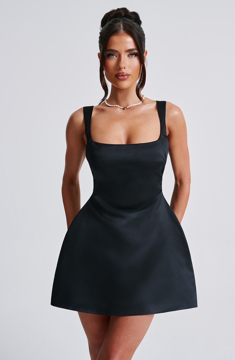 SOFIE MINI DRESS - BLACK