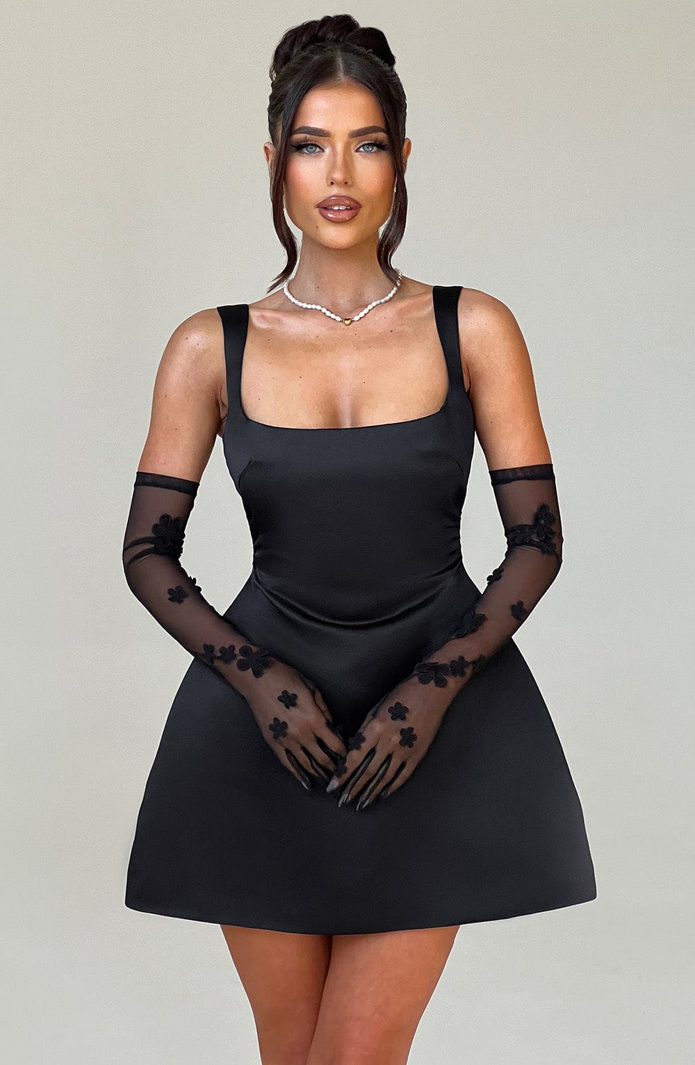 SOFIE MINI DRESS - BLACK
