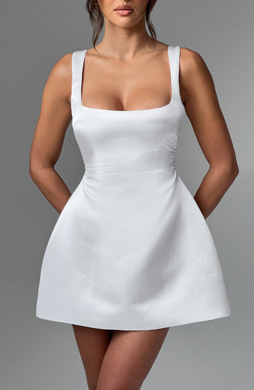 SOFIE MINI DRESS - IVORY