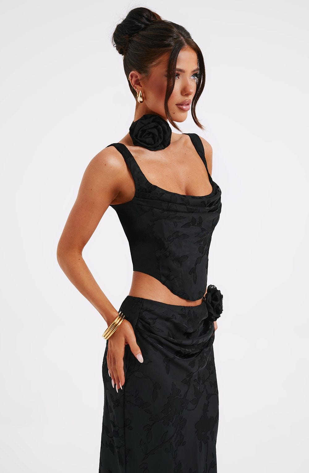 ELIZABETH CORSET - BLACK
