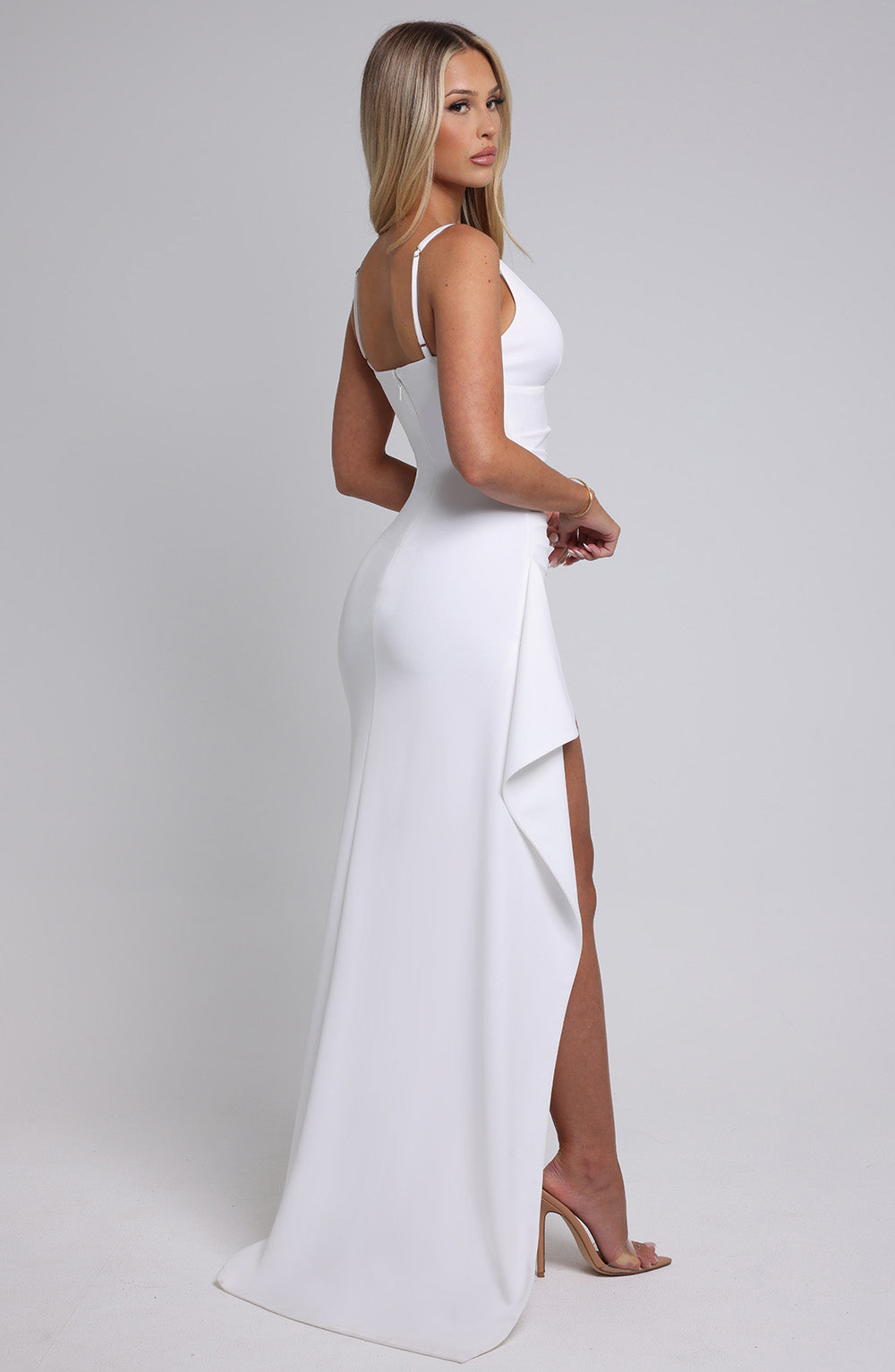 VIOLETTA MAXI DRESS - IVORY