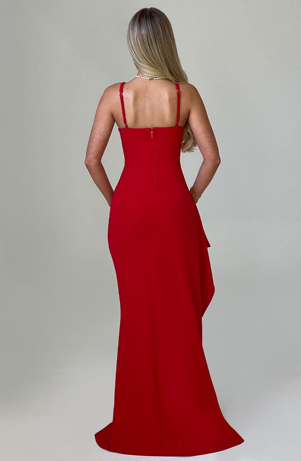 VIOLETTA MAXI DRESS - RED