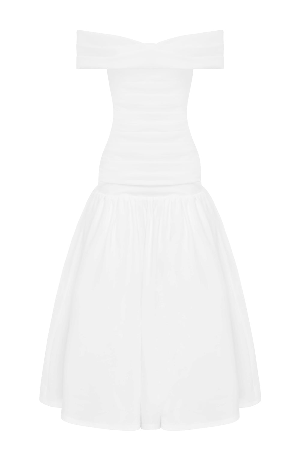WILHELMINA MIDAXI DRESS - IVORY