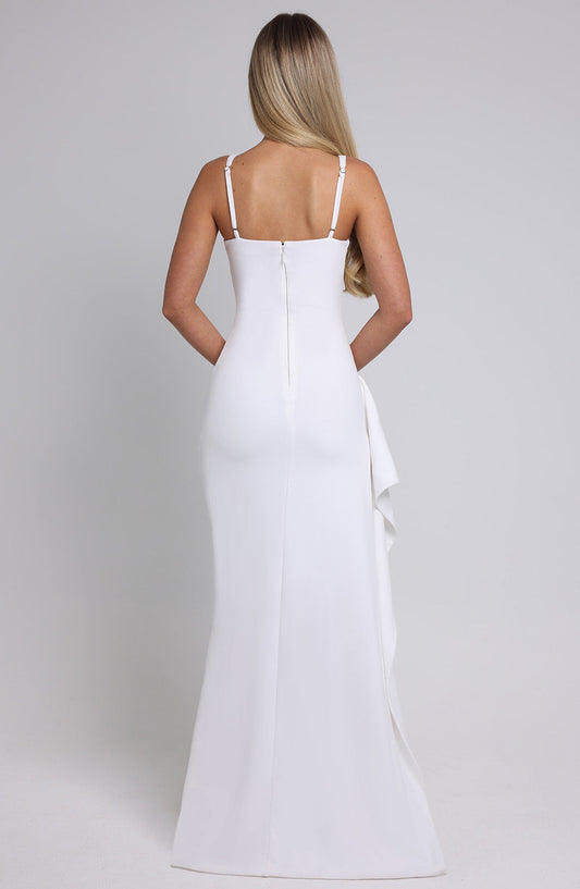 VIOLETTA MAXI DRESS - IVORY