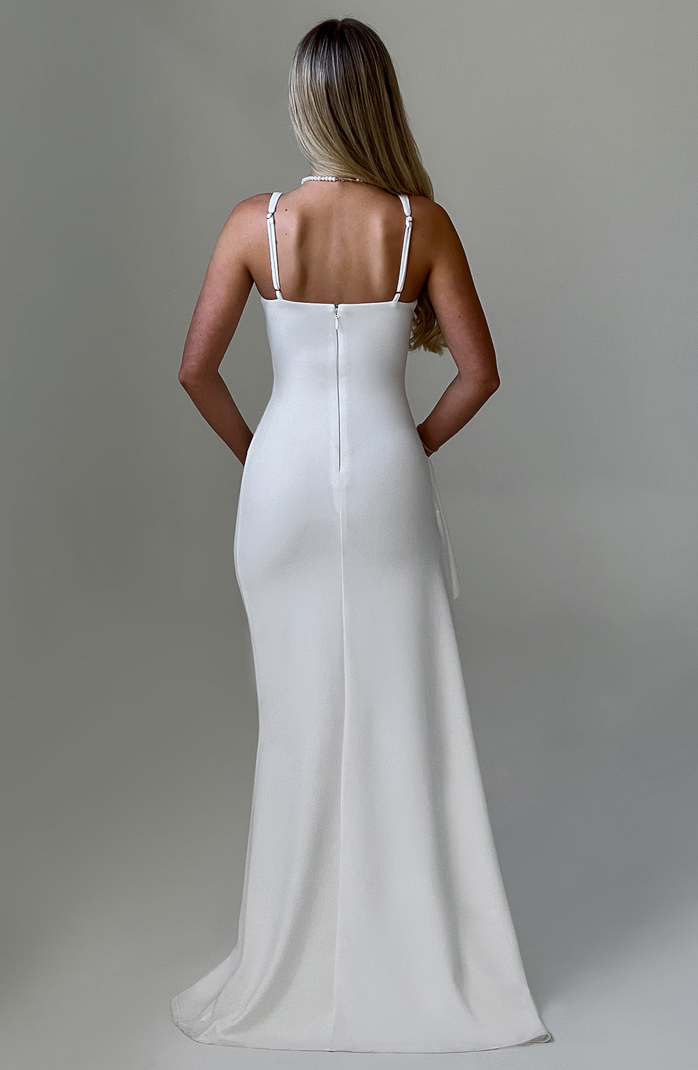 VIOLETTA MAXI DRESS - IVORY