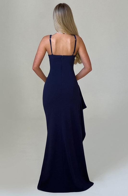 VIOLETTA MAXI DRESS - NAVY