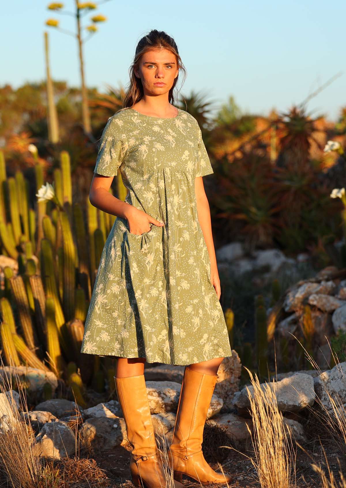 Frankie Dress Cascade