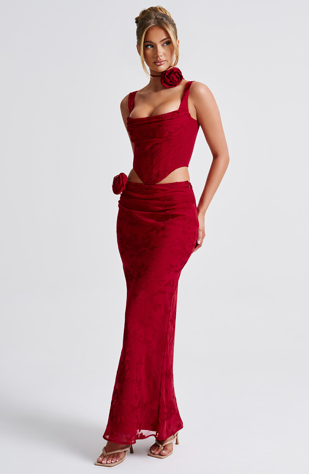 ELIZABETH CORSET - RED