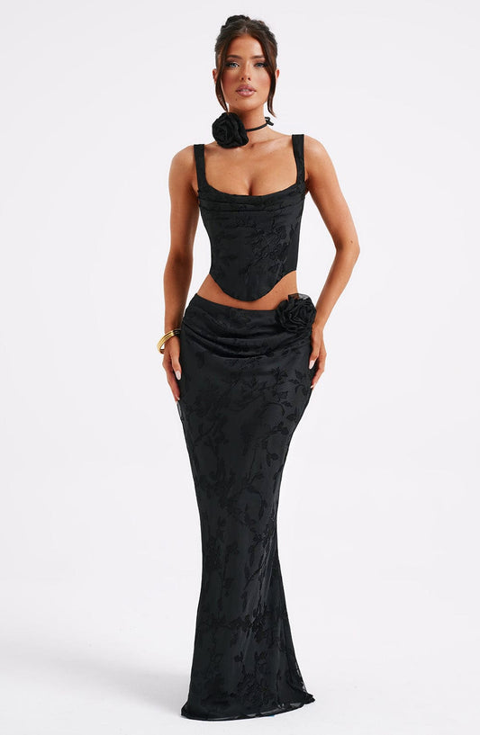 ELIZABETH CORSET - BLACK