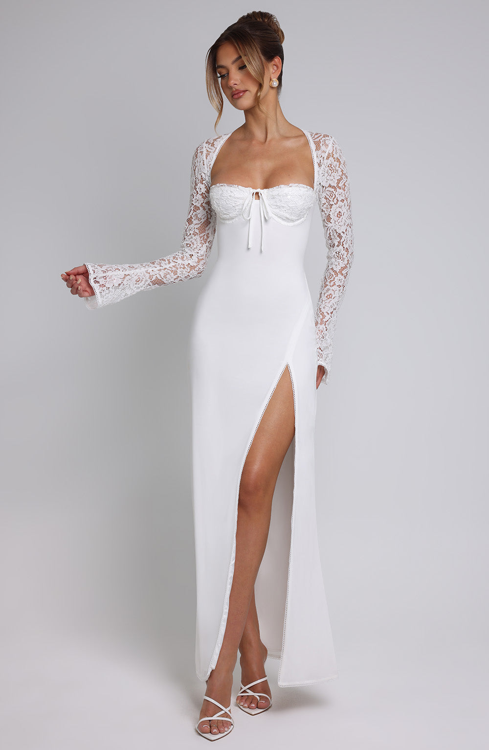 ARIA MAXI DRESS - IVORY