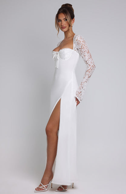 ARIA MAXI DRESS - IVORY