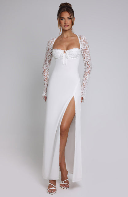 ARIA MAXI DRESS - IVORY