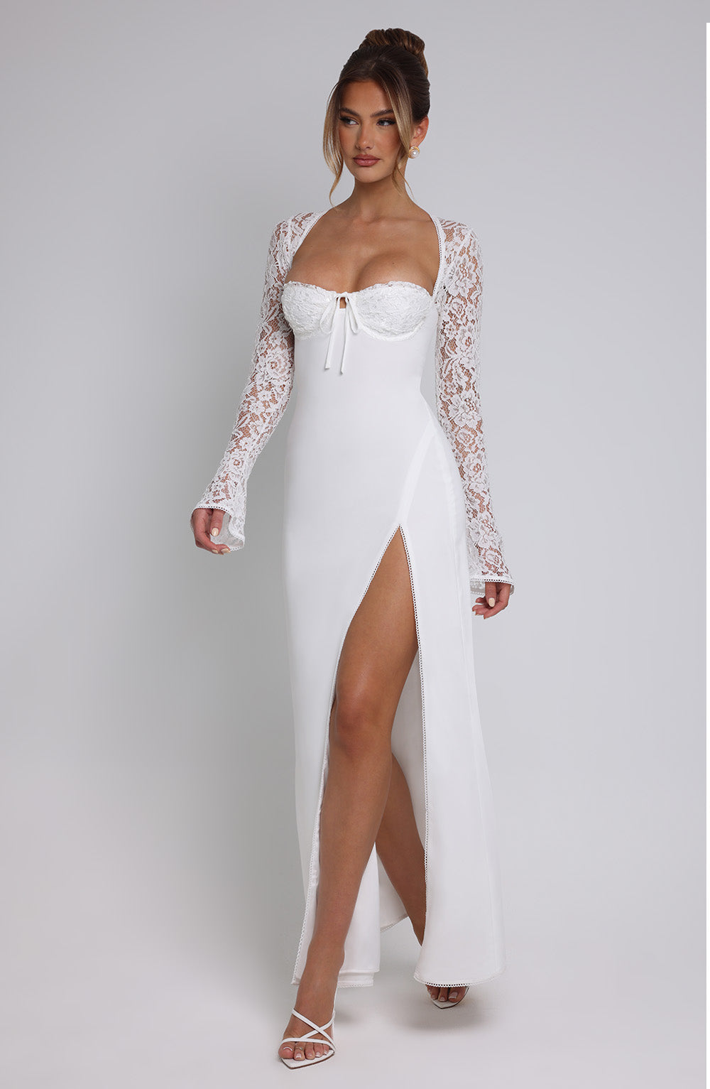 ARIA MAXI DRESS - IVORY