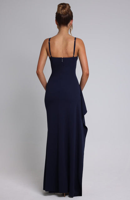 VIOLETTA MAXI DRESS - NAVY