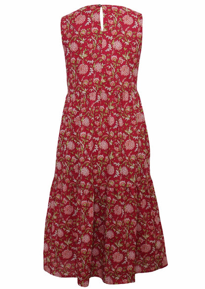 Tully Dress Cranberry