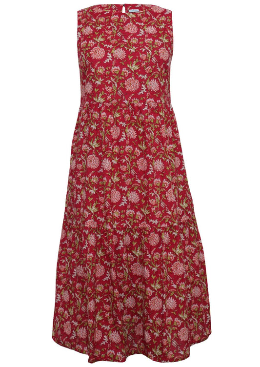 Tully Dress Cranberry