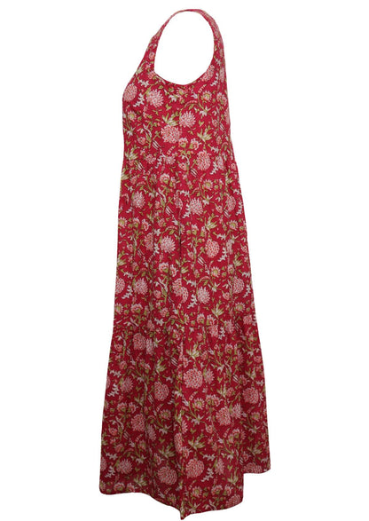 Tully Dress Cranberry